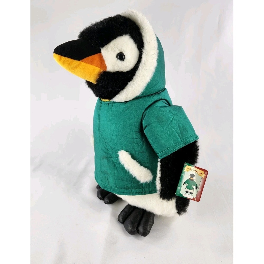 Jumbo‎ JCPenny 2001 Collection Holiday Christmas Penguin Plush Animal XL Vintage